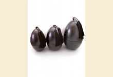 Trio parfémovaných černých vajíček se střapečky- parfém Čerstvé Fíky